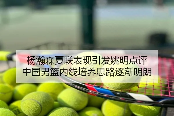 杨瀚森夏联表现引发姚明点评 中国男篮内线培养思路逐渐明朗